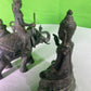 Grouping of Vintage Cast Metal Asian Figures