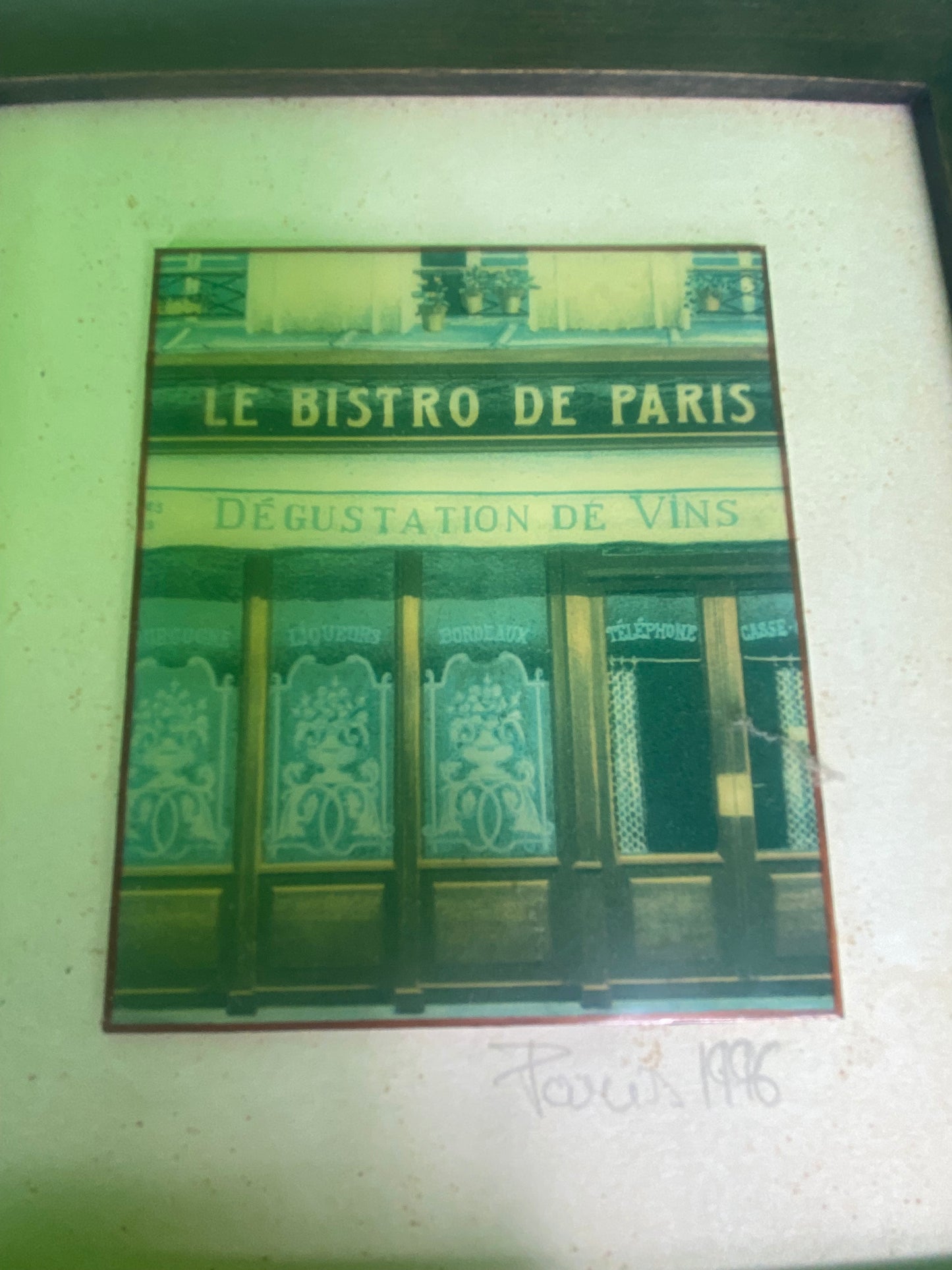 1990's Frame Prints of Paris