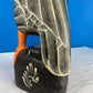 Large Vintage Indonesian Carved Painted Wood Duck Bird Sculpture