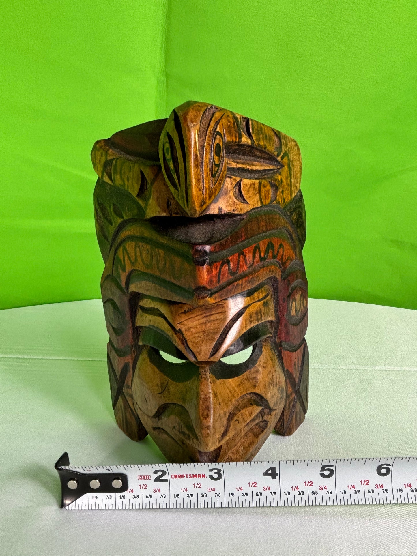 Carved Wooden Tribal Mask