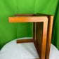 1960s Kristensen & Thomassen Teak Coffee Table With Elevated Top