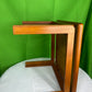 1960s Kristensen & Thomassen Teak Coffee Table With Elevated Top