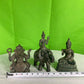 Grouping of Vintage Cast Metal Asian Figures