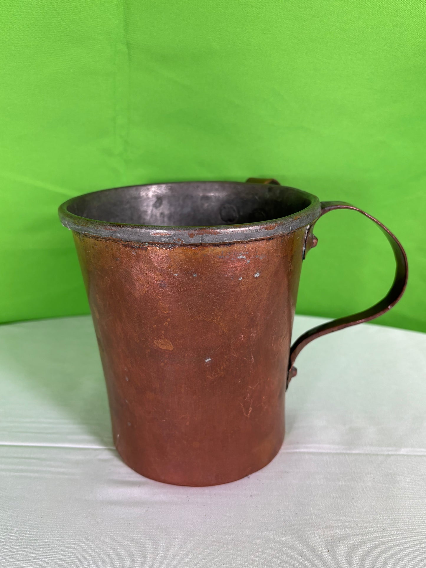 Vintage Double Handled Copper Vessel