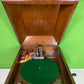 Antique Victor Victrola Oak Table Top Phonograph Circa 1910