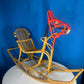 Rattan Rocking Horse By E.V.A. Nissen & Co. Denmark