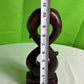 Hana African Dark Wood Infinity Sculpture