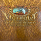 Antique Victor Victrola Oak Table Top Phonograph Circa 1910