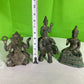 Grouping of Vintage Cast Metal Asian Figures