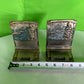 "The Shepherdess" Vintage Bookends Pompeian Bronze Co 1925