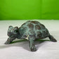 Vintage Bronze Turtle Statue