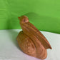 Carved Wooden Pelican Statue