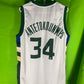 Giannis Antetokounmpo Milwaukee Bucks Signed Autographed Jersey with COA