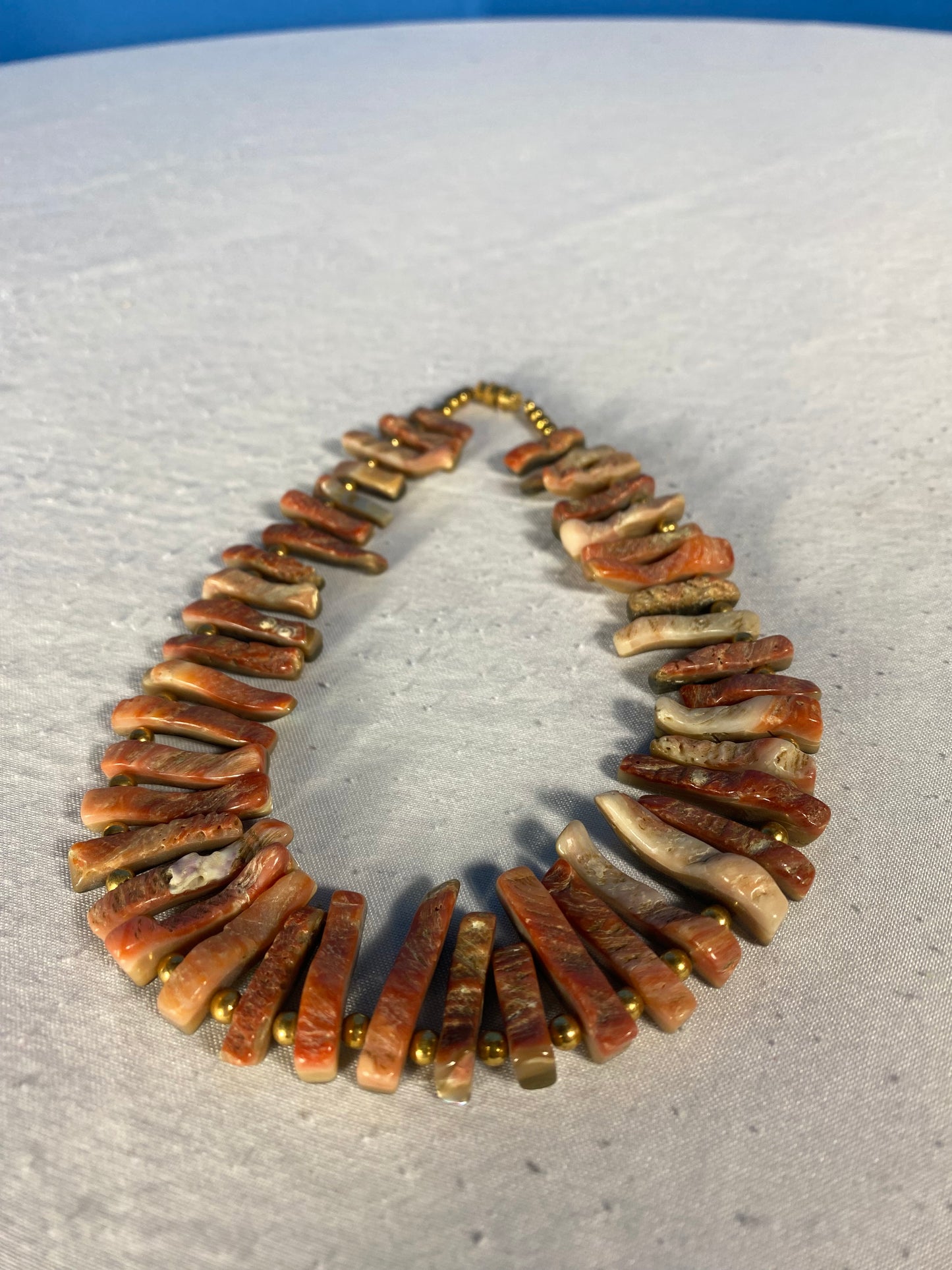 Coral Spine Necklace