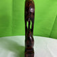 Hana African Dark Wood Infinity Sculpture