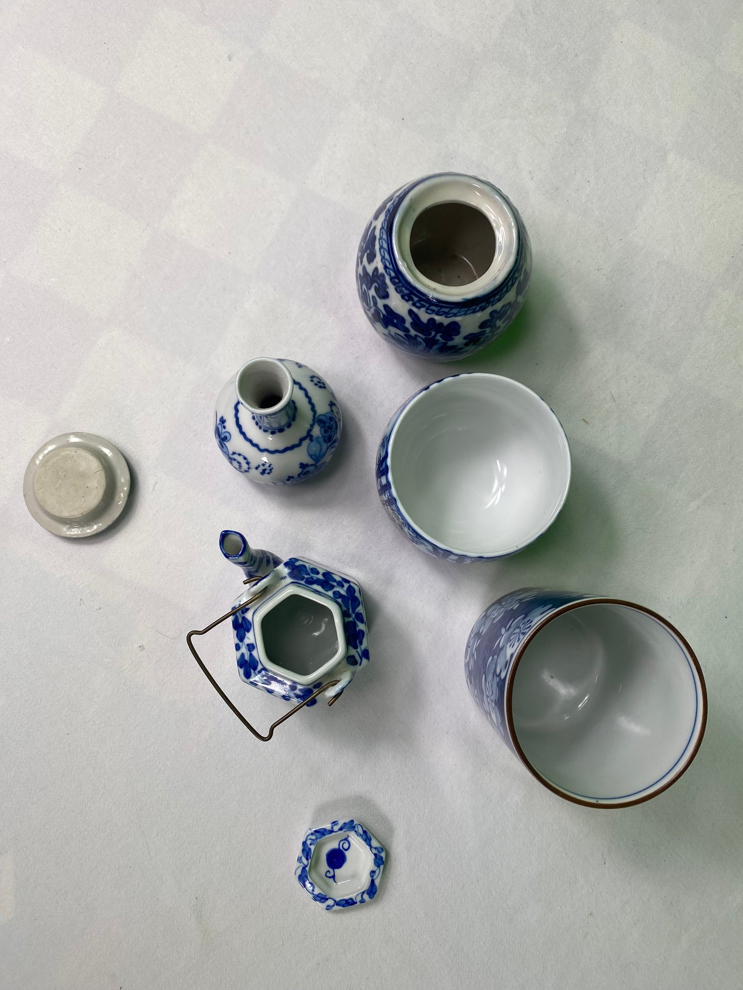 Blue and White Chinese Porcelain Lot