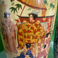 Two Large Tall Asian Chinese Porcelain Vases