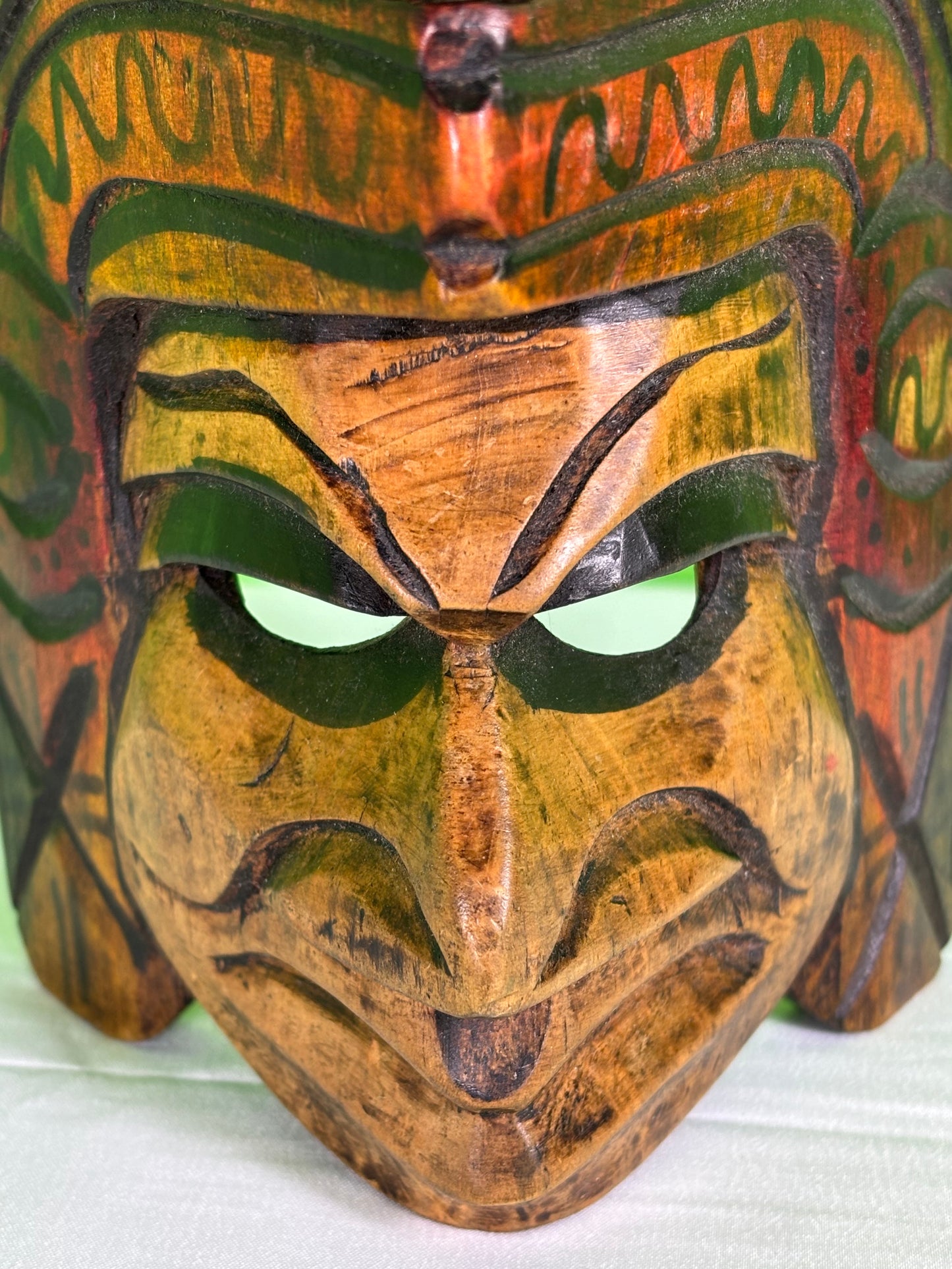 Carved Wooden Tribal Mask