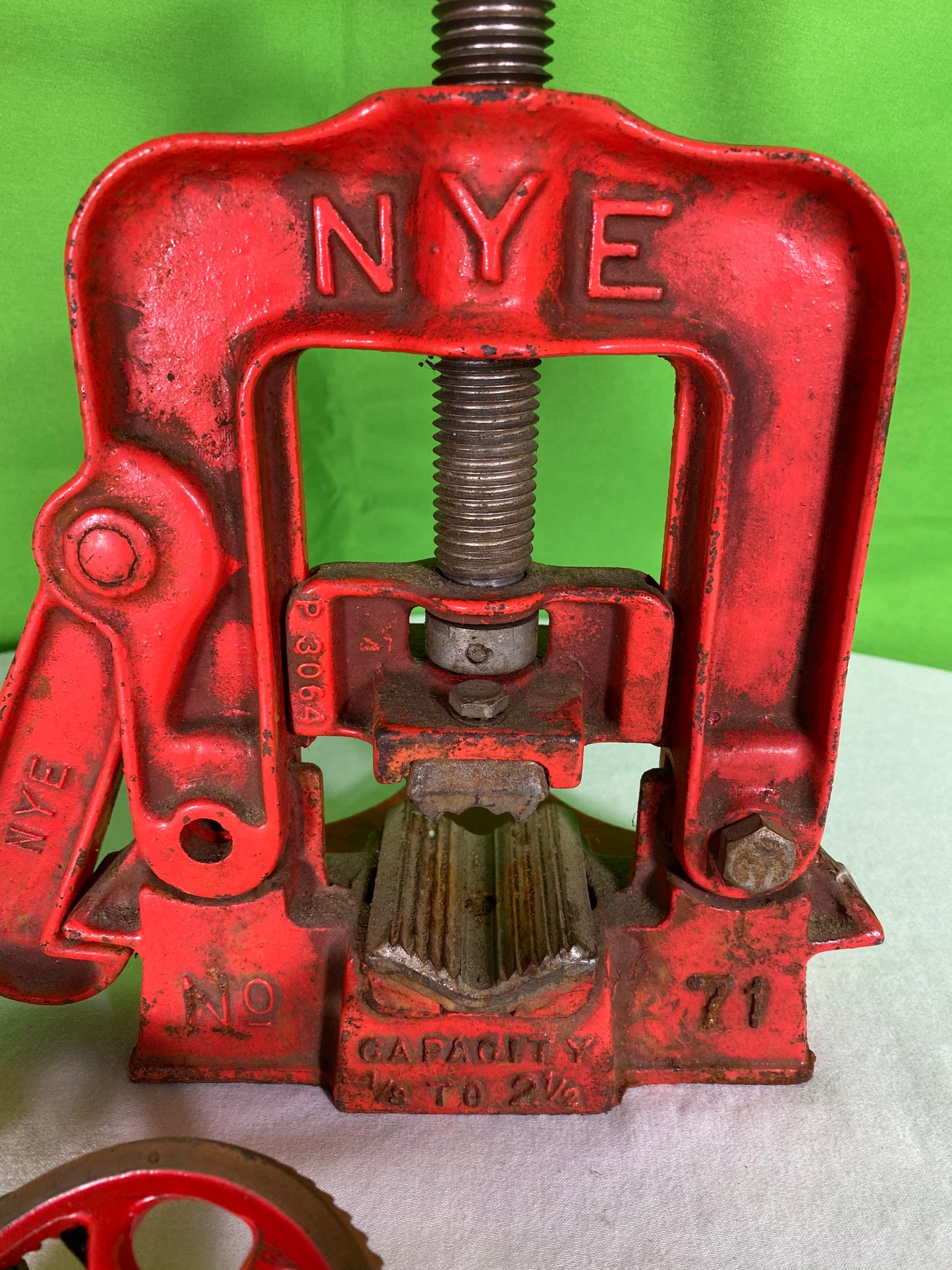 Vintage NYE #70 Vise and Vintage Hand Drill