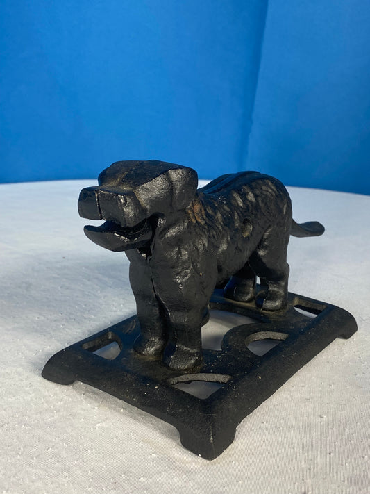 Cast Iron Dog Nutcracker