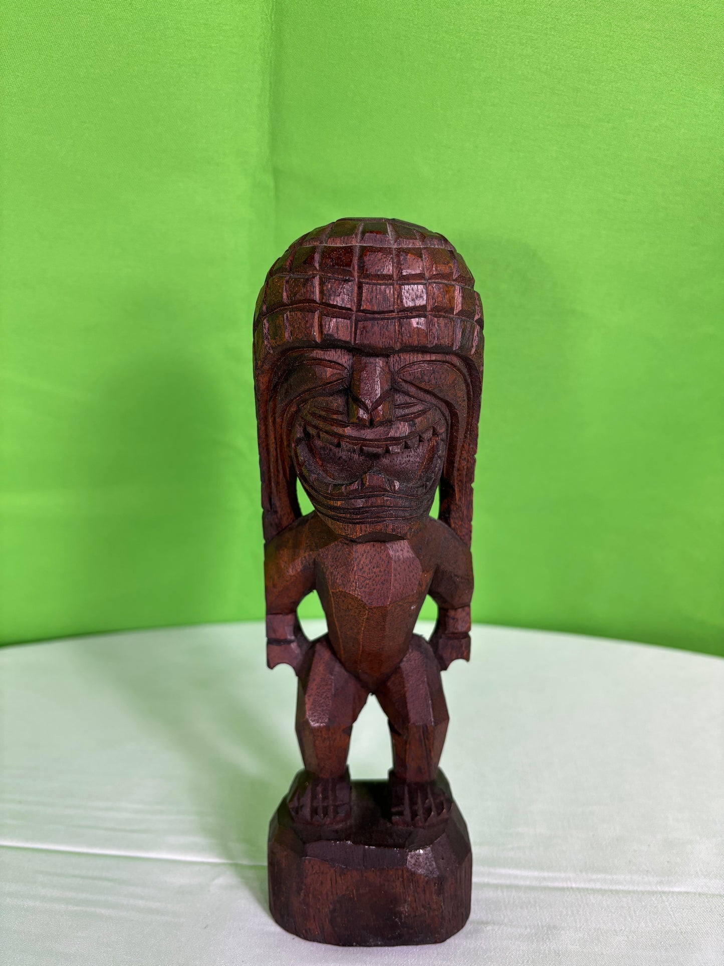 Carved Vintage Wooden Tribal Figure