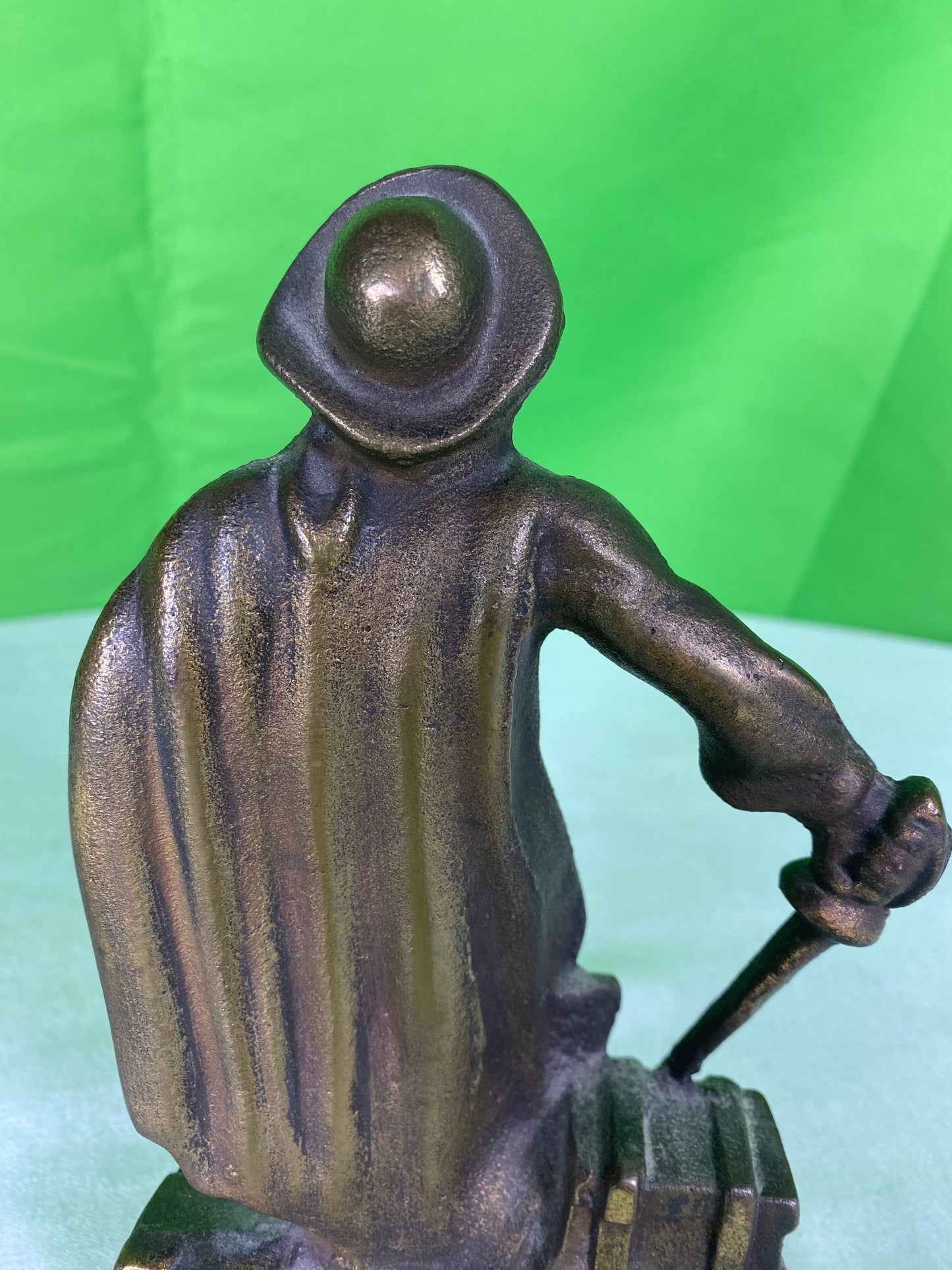 Vintage Bronze Pirate Bookend