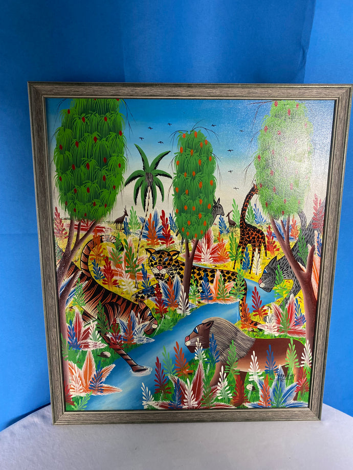 Pierre Henry Original Painting Haitian Art