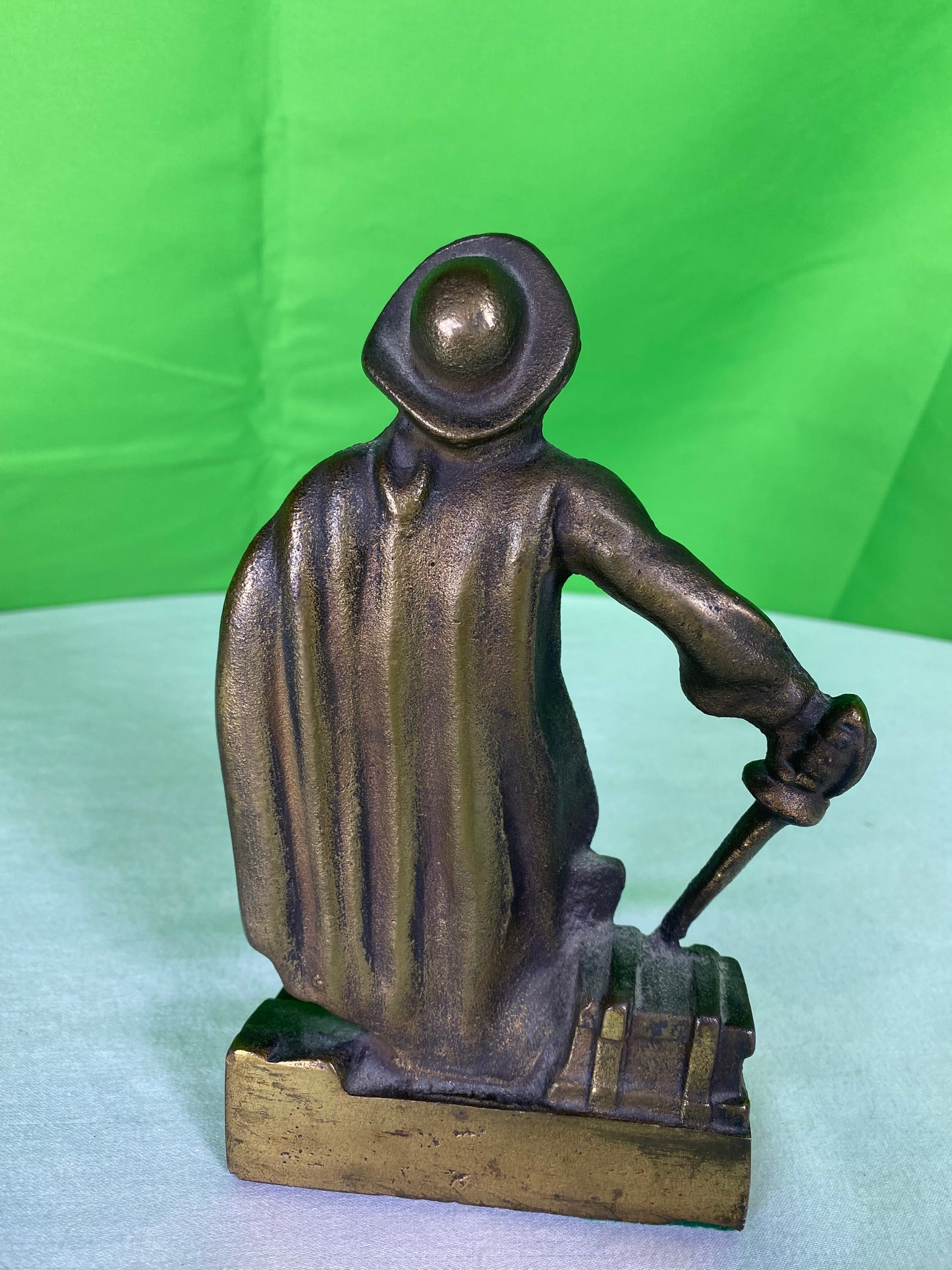 Vintage Bronze Pirate Bookend