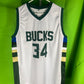 Giannis Antetokounmpo Milwaukee Bucks Signed Autographed Jersey with COA