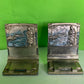 "The Shepherdess" Vintage Bookends Pompeian Bronze Co 1925