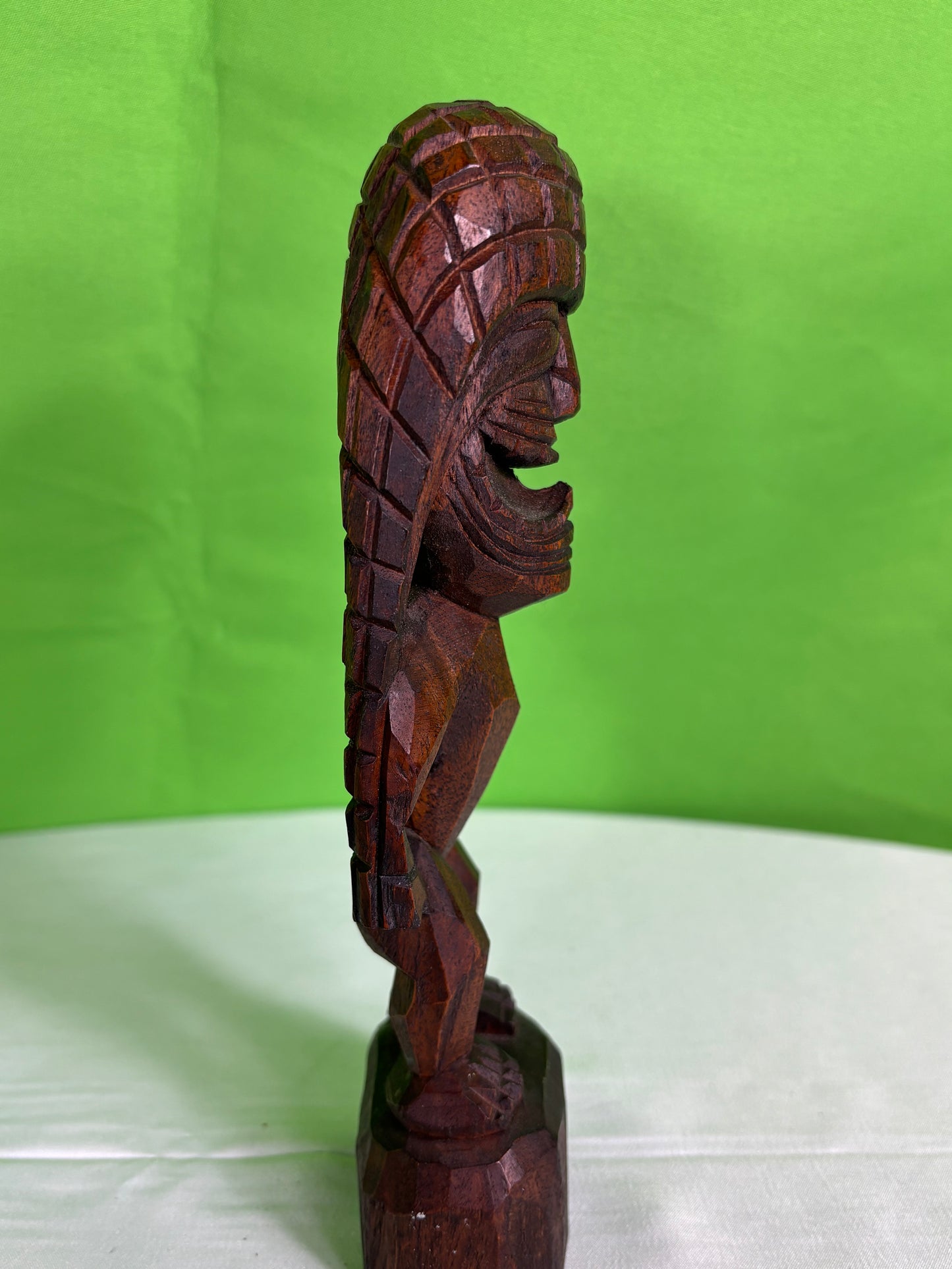 Carved Vintage Wooden Tribal Figure