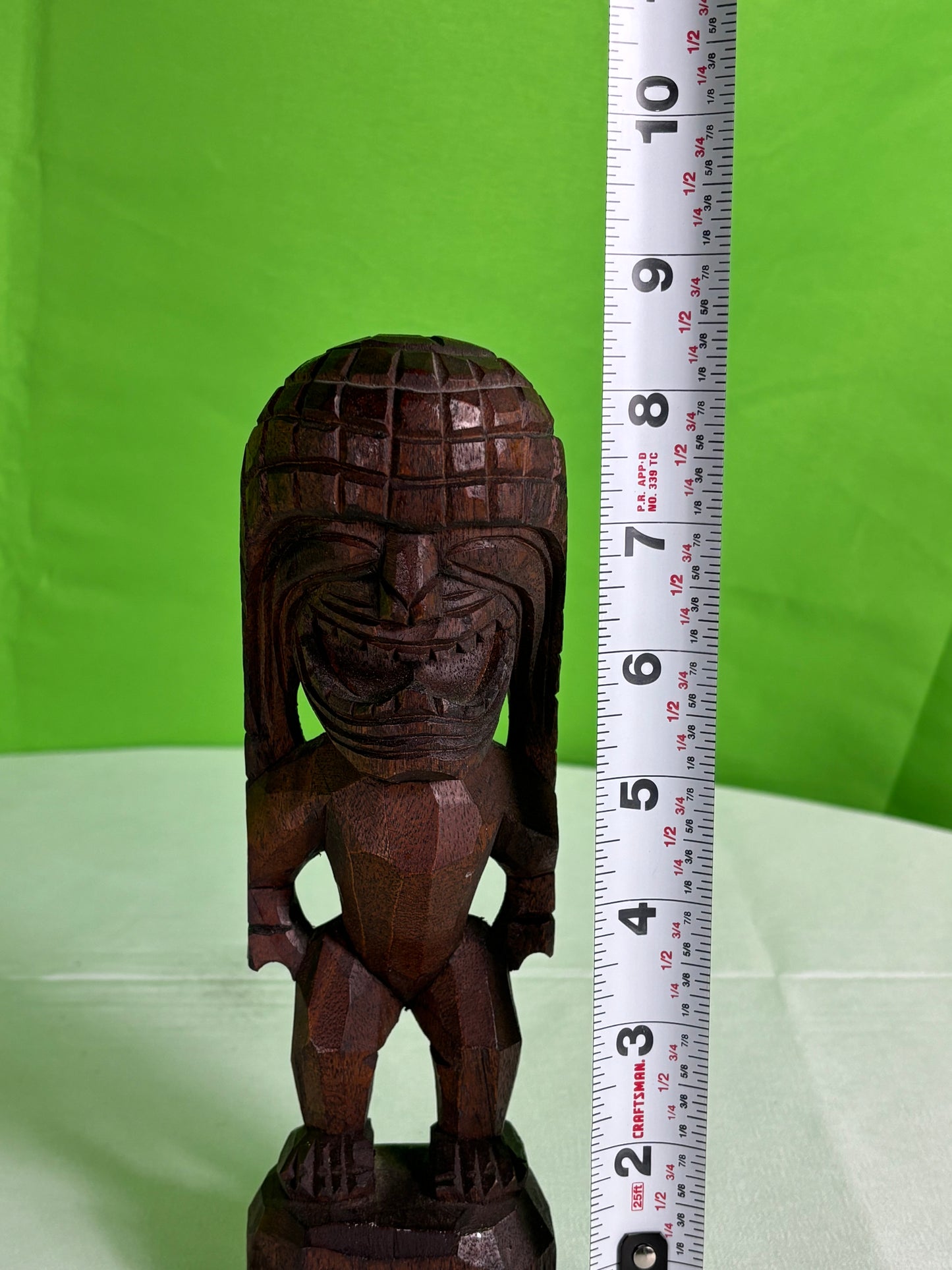 Carved Vintage Wooden Tribal Figure