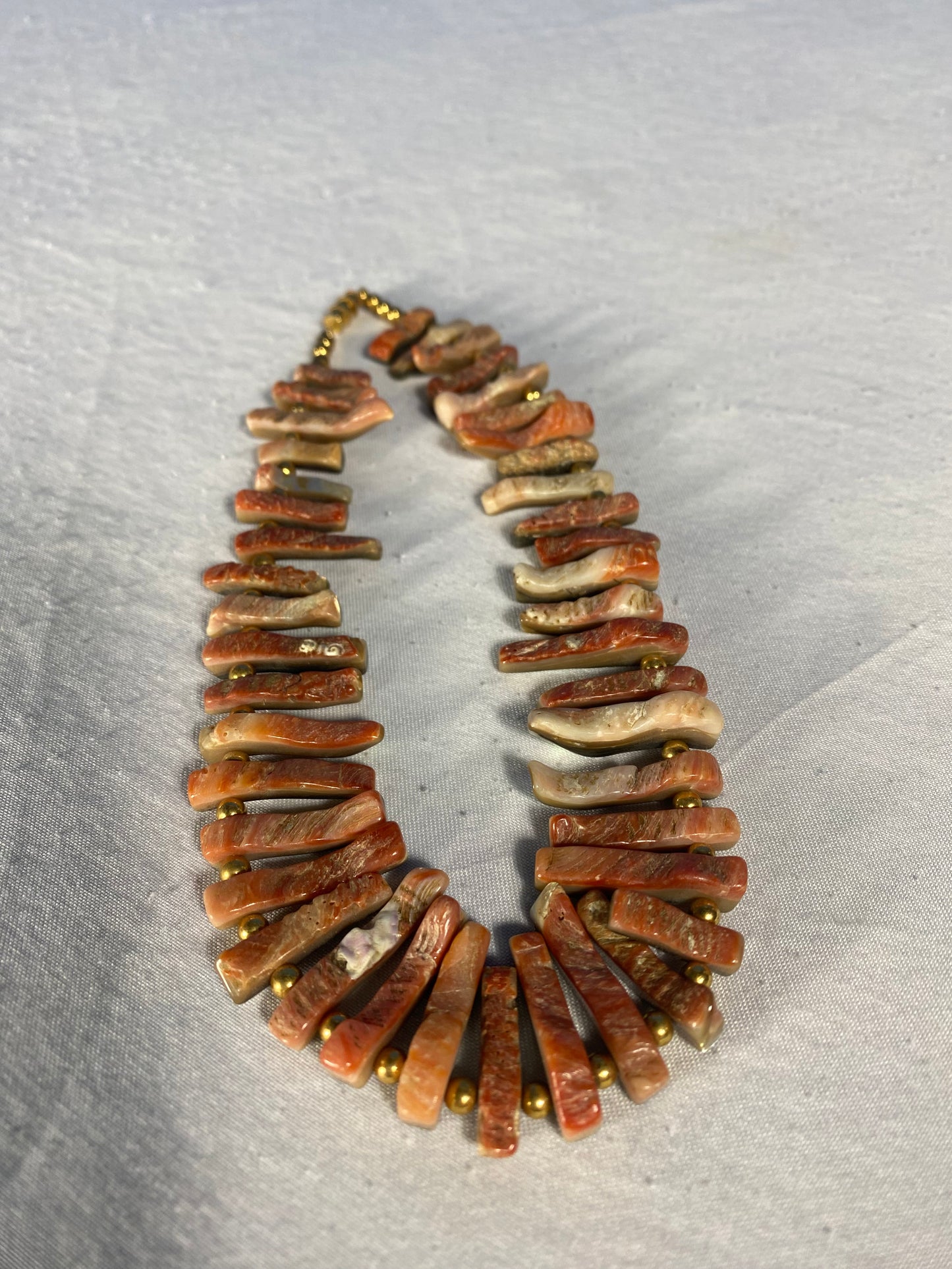 Coral Spine Necklace