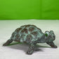 Vintage Bronze Turtle Statue