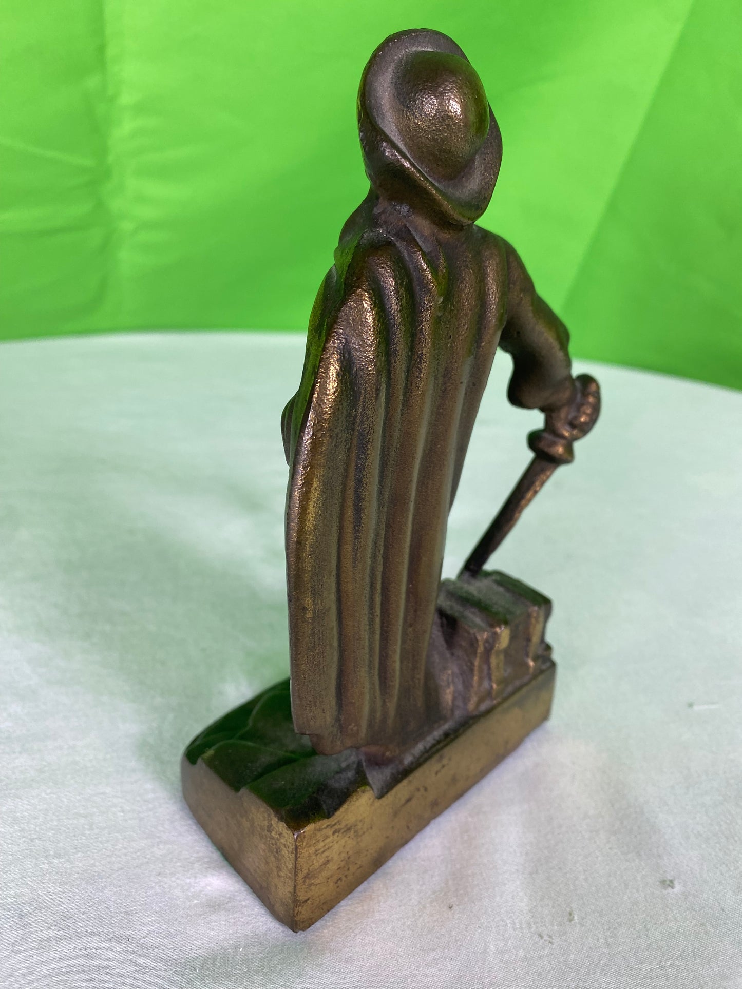 Vintage Bronze Pirate Bookend