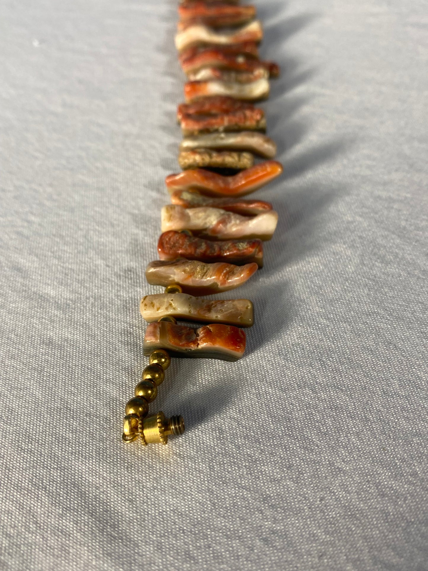 Coral Spine Necklace