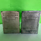 "The Shepherdess" Vintage Bookends Pompeian Bronze Co 1925