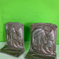 Bronze Bookends by Dantes & Beatrice Pompeian