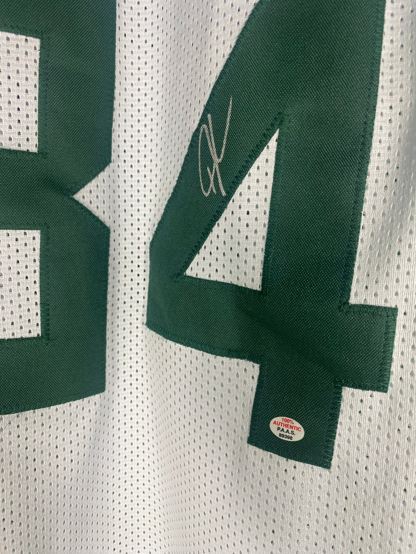 Giannis Antetokounmpo Milwaukee Bucks Signed Autographed Jersey with COA