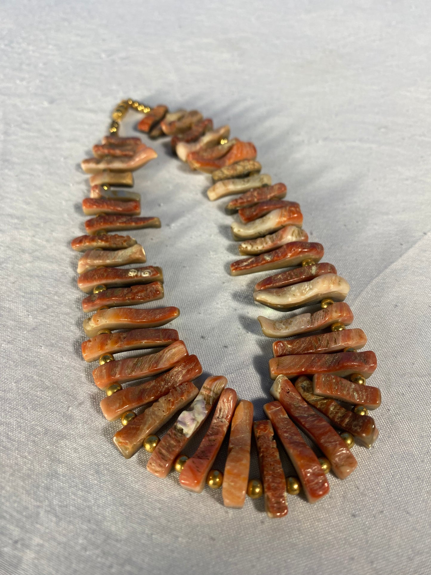 Coral Spine Necklace