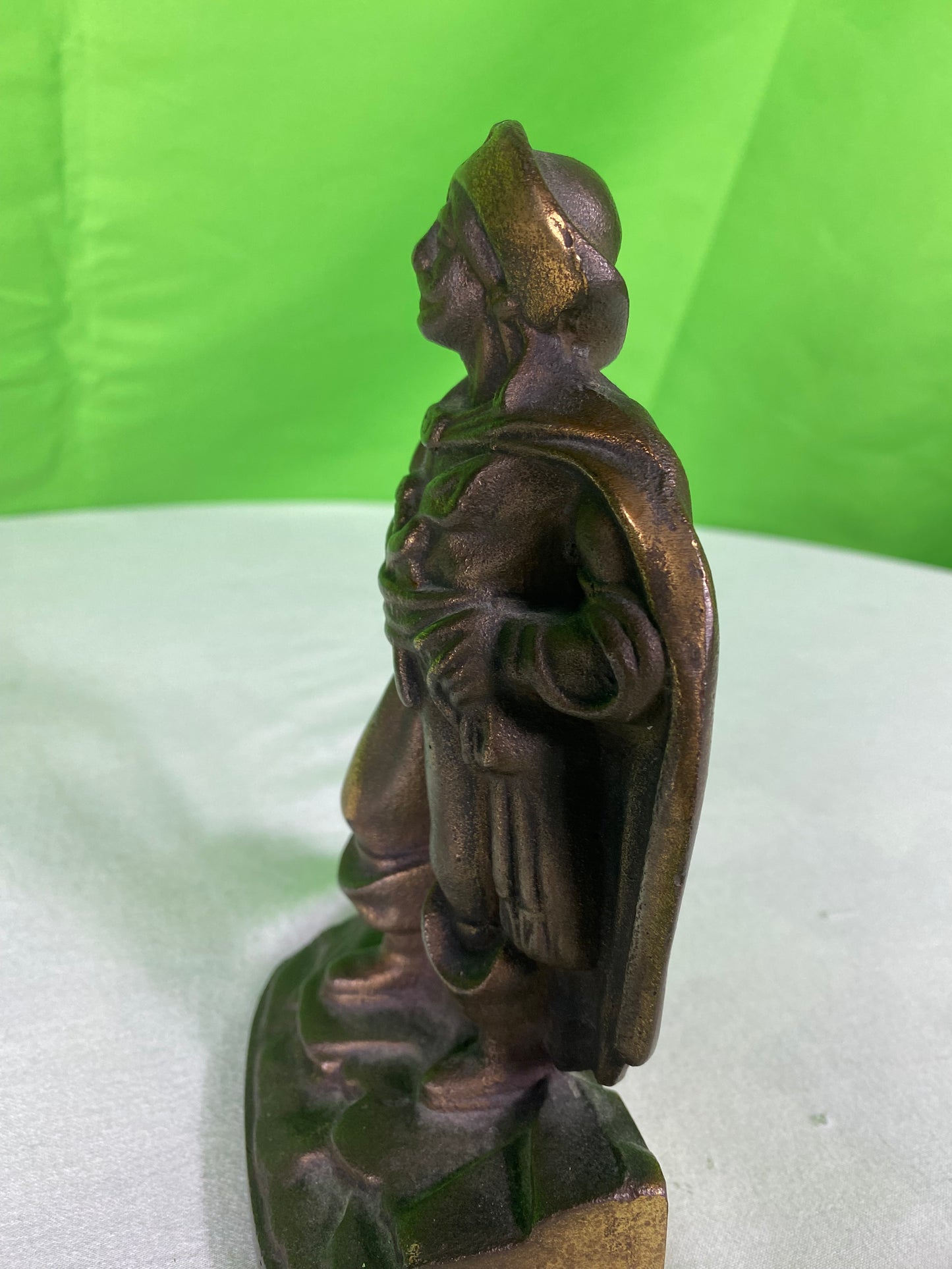 Vintage Bronze Pirate Bookend