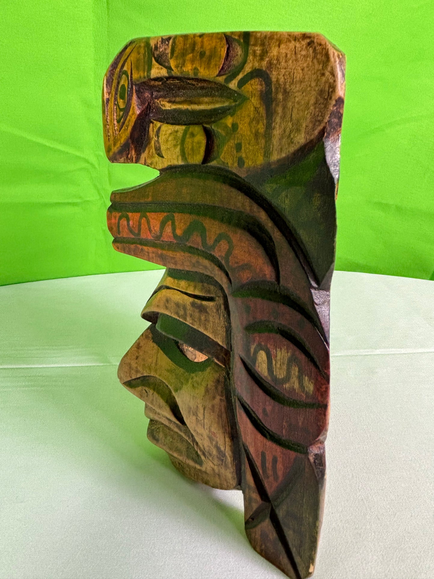 Carved Wooden Tribal Mask