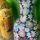 Two Large Tall Asian Chinese Porcelain Vases