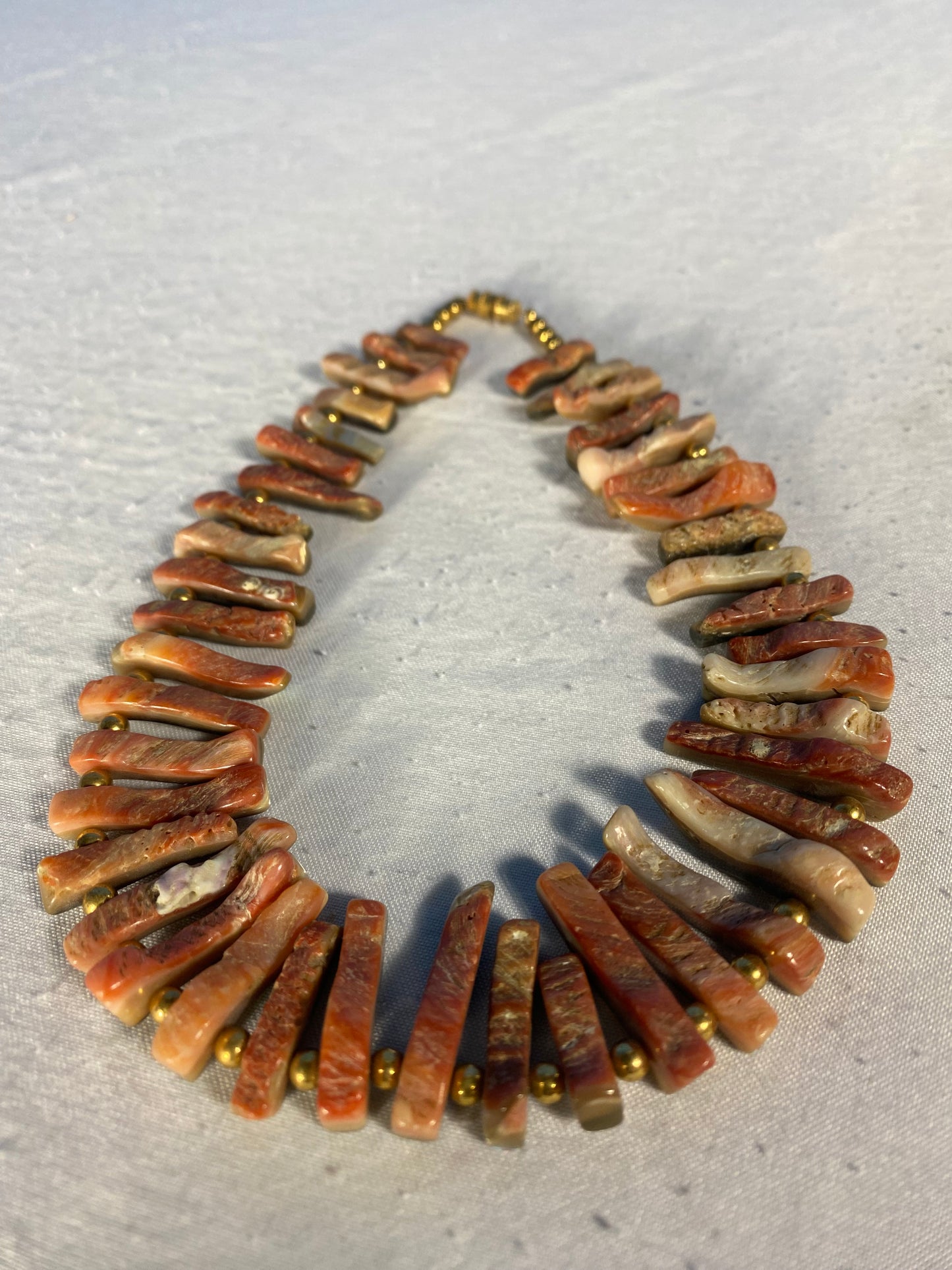 Coral Spine Necklace