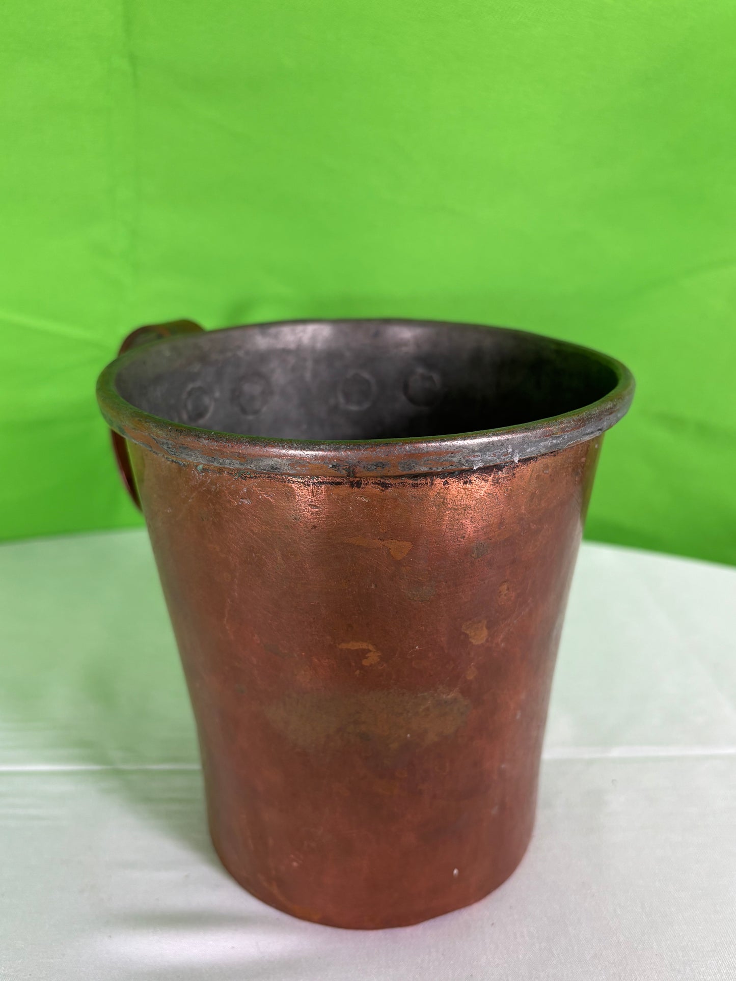 Vintage Double Handled Copper Vessel