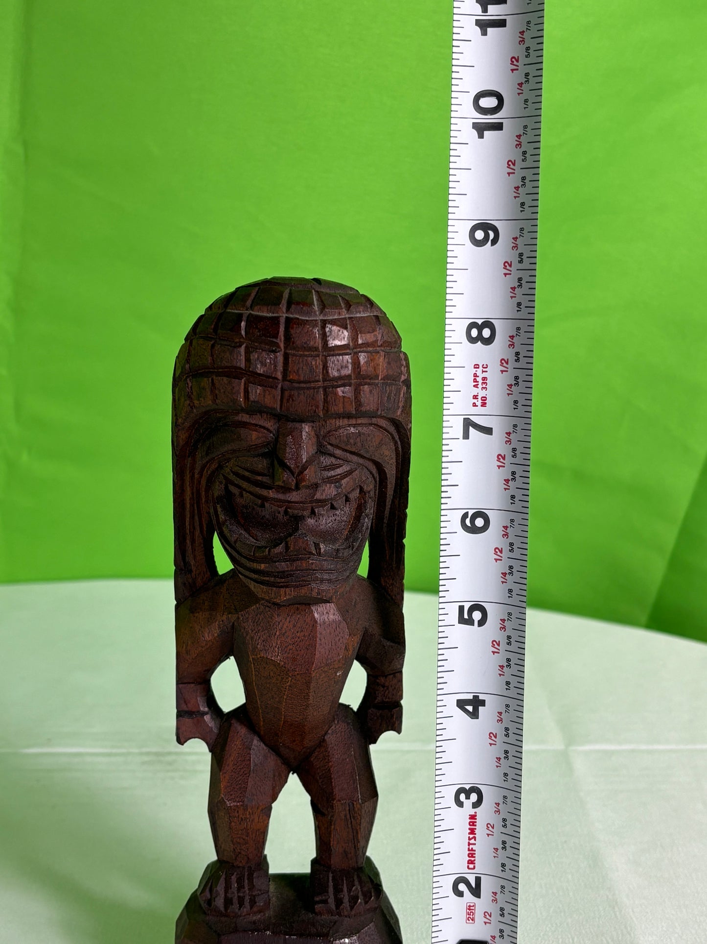 Carved Vintage Wooden Tribal Figure