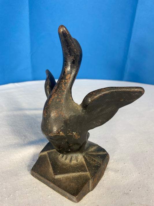 Antique Cast Iron Duck or Goose Door Stop