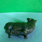 Vintage Brass Sheep Statue