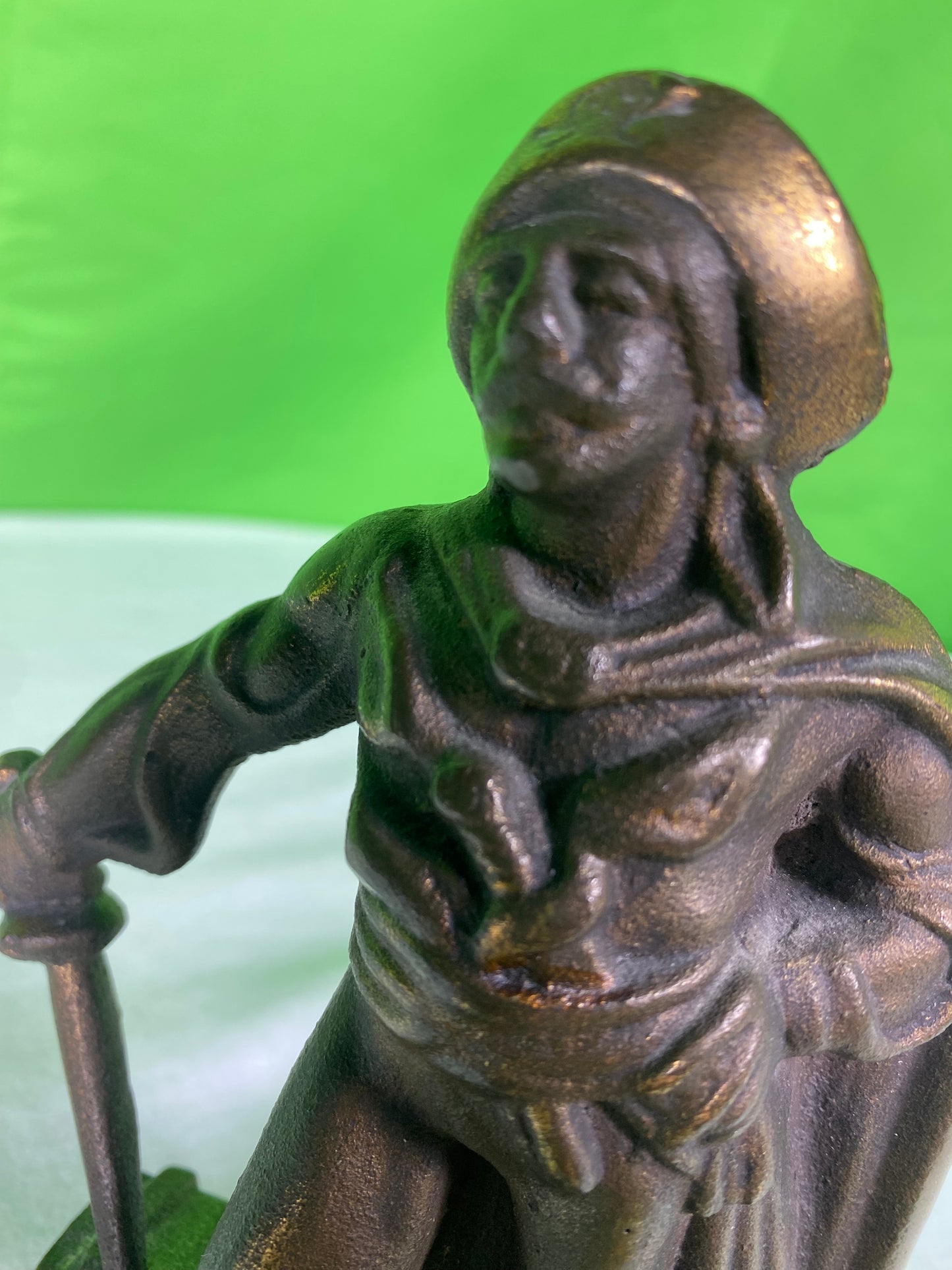 Vintage Bronze Pirate Bookend