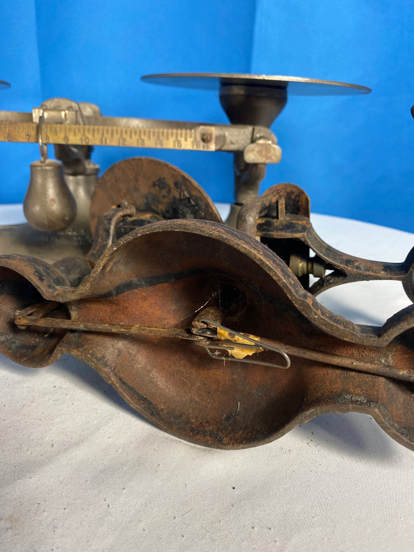 Group of Antique Balance Scales Weights